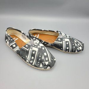 Groove Bags Women's Sz 7w Cassette Tapes Flats